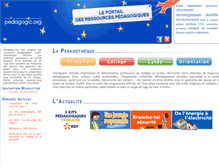 Tablet Screenshot of pedagogic.org